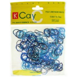 72 Bulk Assorted Colored Mini Rubber Bands
