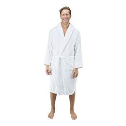 4 Bulk Shawl Collar Bath Robes In Robe In White