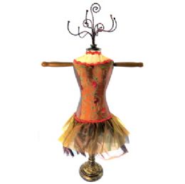 60 Bulk Brown Ornate Jewelry Display Doll