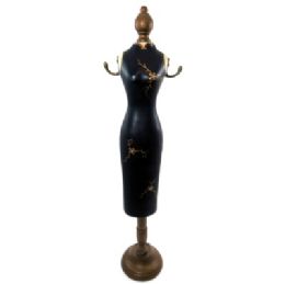 60 Bulk Navy Blue Wooden, Larger Sized Vintage Style Jewelry Display