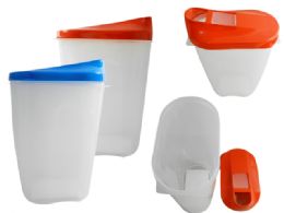 48 Bulk Cereal Storage Container With Flip Top Lid