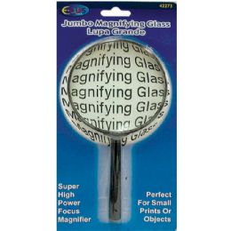 48 Bulk Jumbo Magnifying Glass