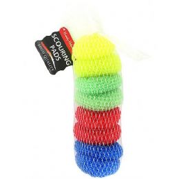 24 Bulk Colored Scouring Pads