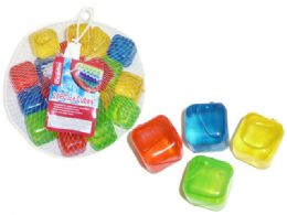 72 Bulk 20 Pieces Reusable Square Ice Cubes