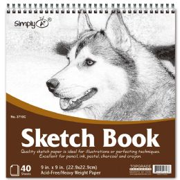 48 Bulk 40ct sketch book 9x9"