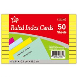 48 Bulk Ruled Index Card