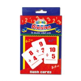 96 Bulk Flash Cards/division