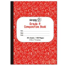 72 Bulk primary composition book grade-3 50-Piece