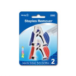 144 Bulk Two Piece Staple Remover