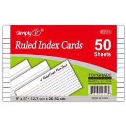 36 Bulk Ruled Index Cards