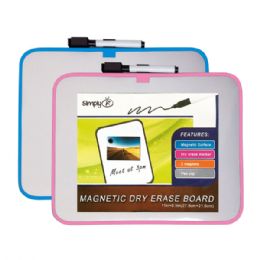 24 Bulk Magnetic Dry Erase Board With Marker