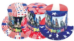72 Bulk New Year American Hat