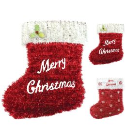36 Bulk Chirstmas Hanging Decoration Stocking