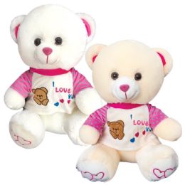 12 Bulk Sixteen Inch Bear With Clothing