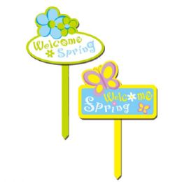 96 Bulk 14" Spring Yard Sign