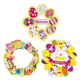 144 Bulk Nineteen Inch Easter Three D Cutout