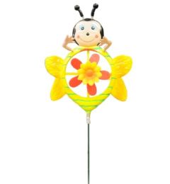 144 Bulk Lady Bug W. Flower Garden Decor