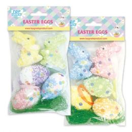 108 Bulk Foam Bunny Egg Set