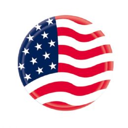 96 Bulk 7"/8 Count Paper Plate Flag
