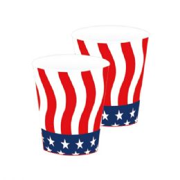 120 Bulk 8 Count Paper Cup Flag
