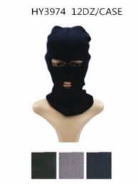 36 Bulk Unisex Winter Ski Mask Assorted Colors