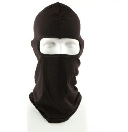 36 Bulk Ninja Black Windproof Weather Face Mask