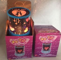 48 Bulk Light Up Star/heart Projector Valentines Day