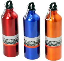 24 Bulk Aluminum Water Bottle, 25 Oz.