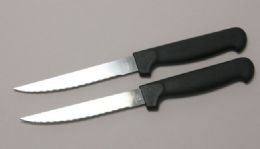 144 Bulk Steak Knives , 2 Pc. 4.50"