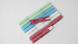 144 Bulk Plastic Clothes Pins, 16 pc