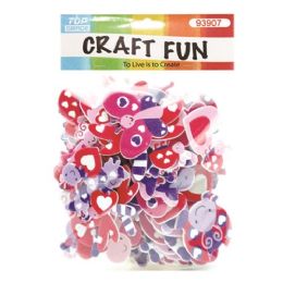 96 Bulk EVA Stickers Bugs-Themed