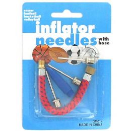 48 Bulk Sports Inflator Needle Kit