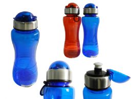 48 Bulk Sport Water Bottle With Flip Top