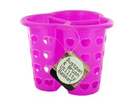 48 Bulk ThreE-Compartment Heart Design Utility Basket