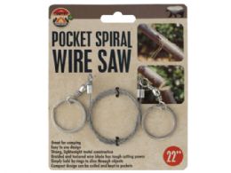 24 Bulk Pocket Spiral Wire Saw