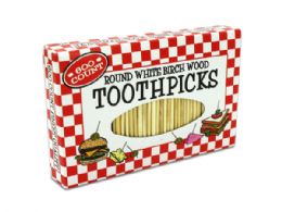 72 Bulk Round Toothpicks