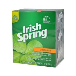 18 Bulk Irish Spring Bar Soap 3.2 Oz 3 Pk Original