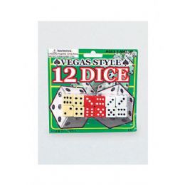 72 Bulk Vegas Style Dice