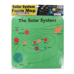 24 Bulk Solar System Foam Map Learning Kit