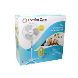 4 Bulk 16" White Floor Stand Fan