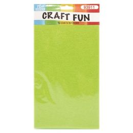 24 Bulk Seven Count Non Woven Lime Felt