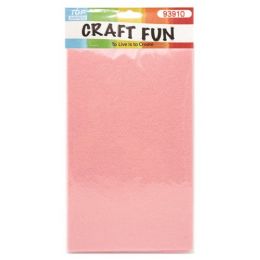 24 Bulk Seven Count Non Woven Pink Felt