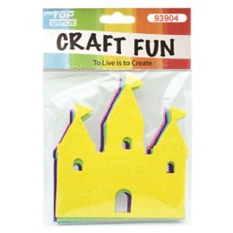 96 Bulk Craft Fun Five Pack Castles