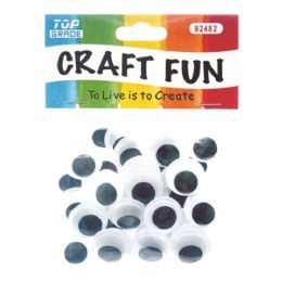 144 Bulk Wiggle Craft Eye Forty Count