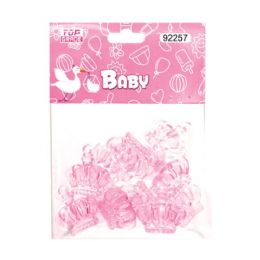 24 Bulk Twelve Count Crown Baby Pink
