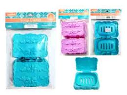 24 Bulk 2pc Soap Dish