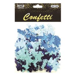 144 Bulk Confetti Baby Bear Blue