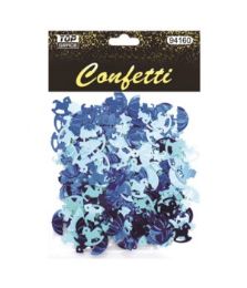 144 Bulk Confetti Pony And Umbrellas Blue