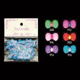 96 Bulk Rhinestone Craft Bows