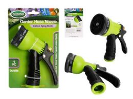96 Bulk 7 Spray Patterns Garden Hose Nozzle - 4.5-Inch X7.5-Inch